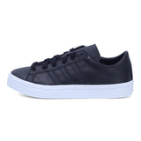 Adidas Originals White COURTVANTAGE Unisex Leisure Skateboarding Shoes